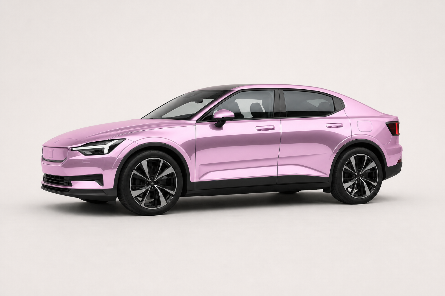 Polestar 2 wrapped